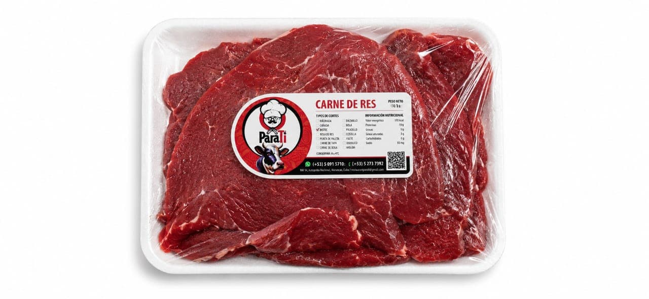 Bistec de res 1kg