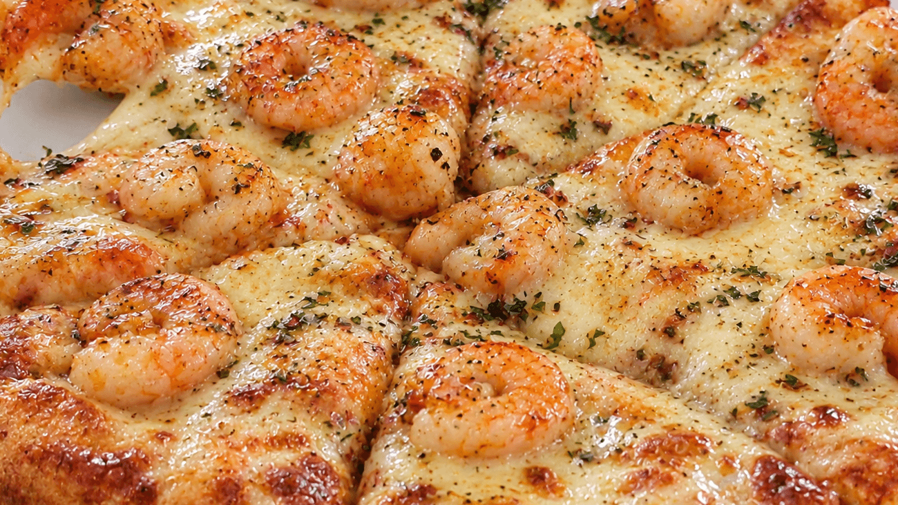Pizza de Camarones (35cm)