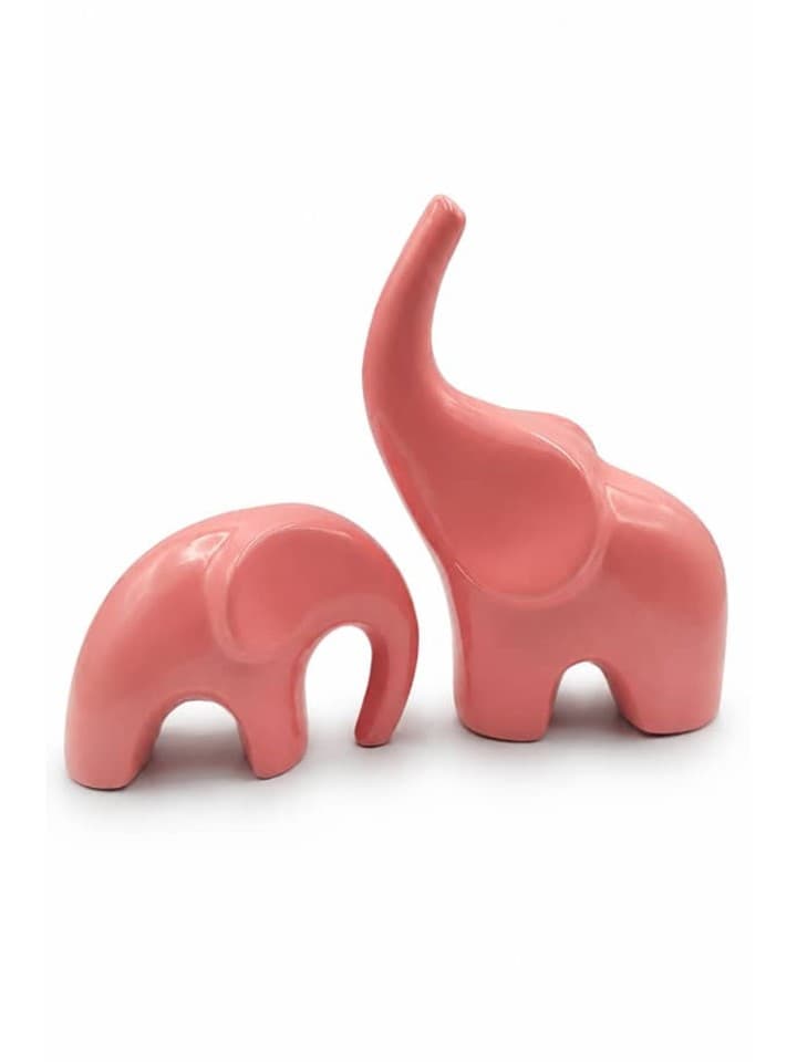 Pareja de Elefantes Rosados