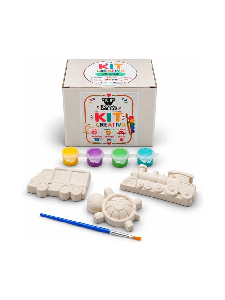 Kits Creativo de Cajita para Niño de Carros y Animales