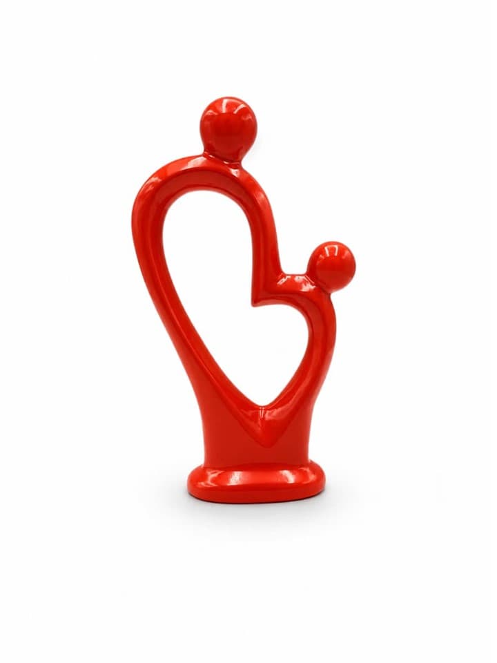 Novios Corazón Rojo