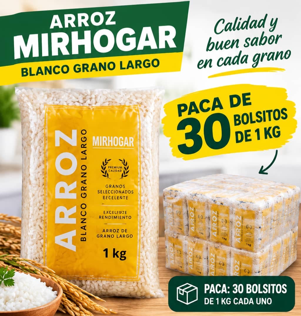 Arroz en paca