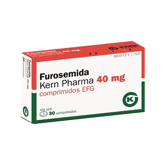 Furosemida Kern 40 mg, 30 comprimidos EFG