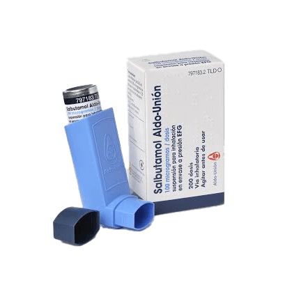 Salbutamol Aldo Unión 100 mcg Suspensión inhalada EFG