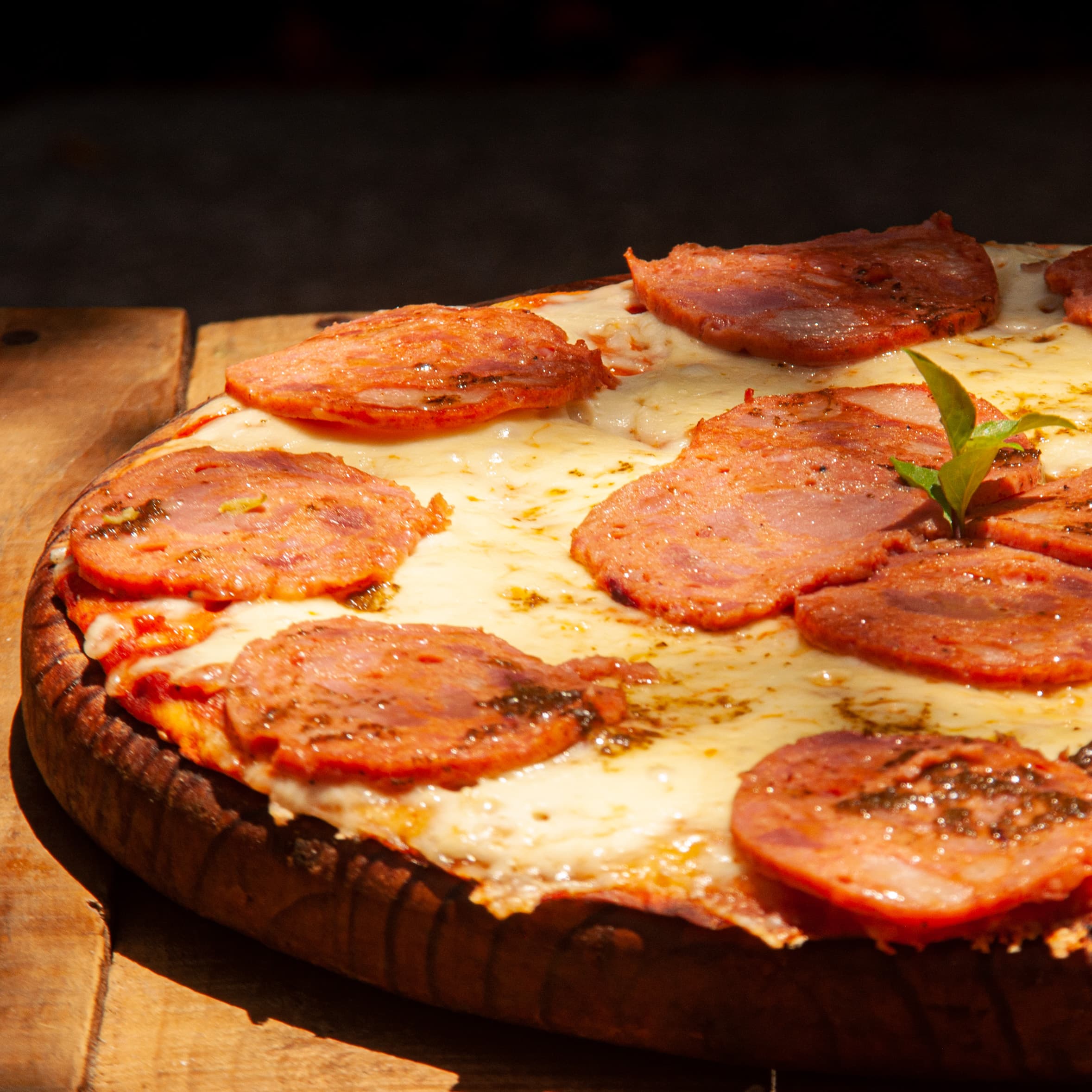 Pizza con Chorizo
