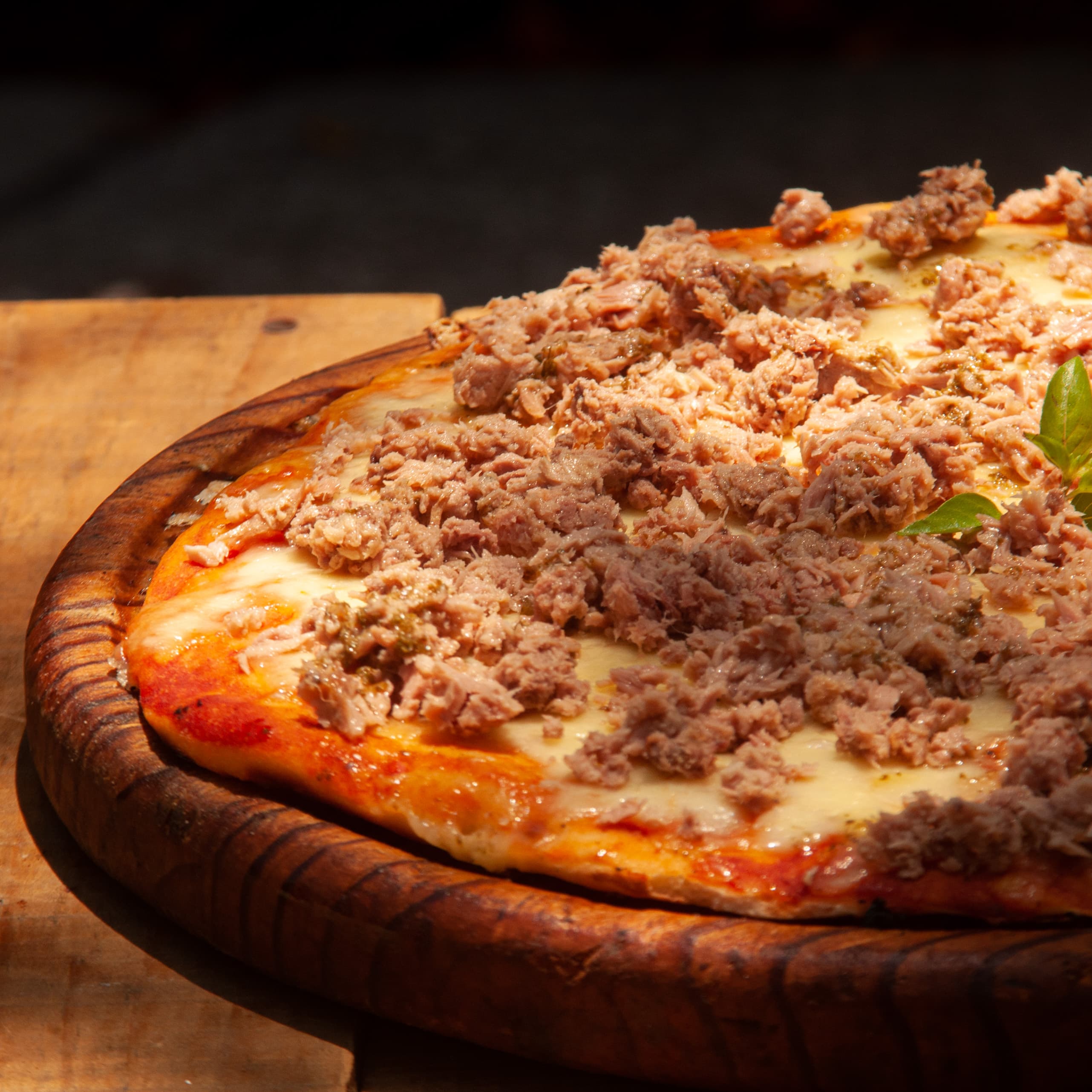 Pizza con Atún