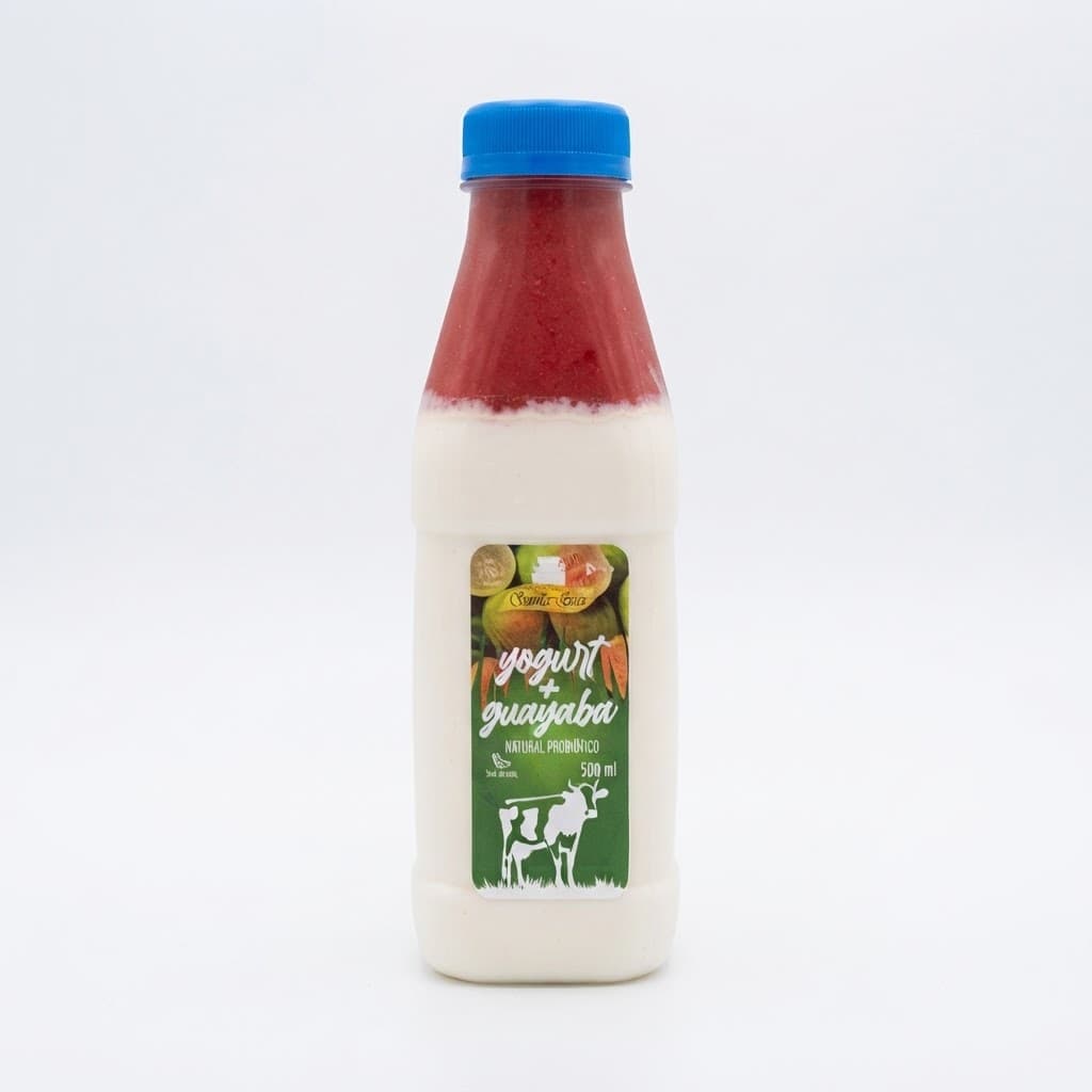 Yogurt Santa Ana + jugo de mango