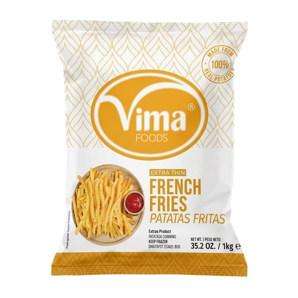 Papas Prefritas 1kg