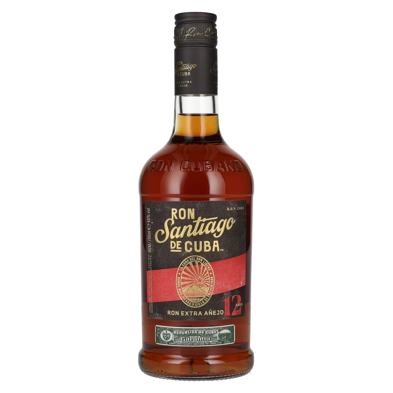 Ron Santiago de Cuba 12años
