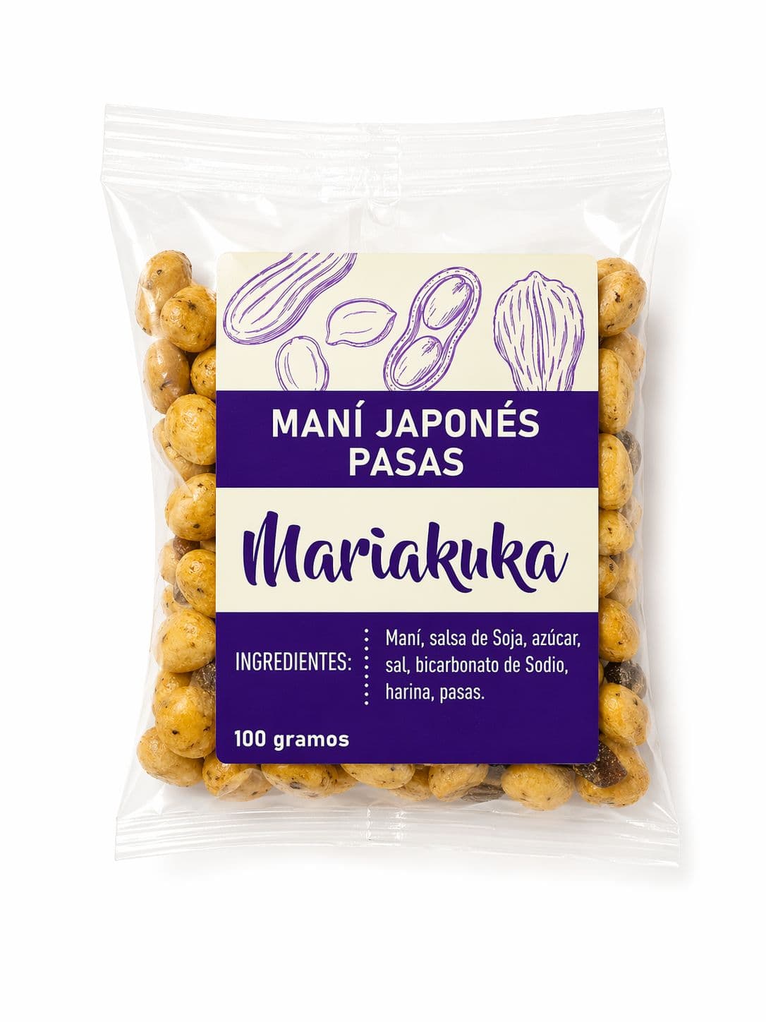 Mani Japones con Pasas